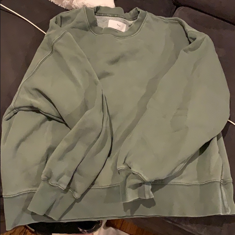 Aritzia TNA Oversized Size 2 Crew Sweatshirt